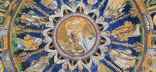 Battistero, mosaico