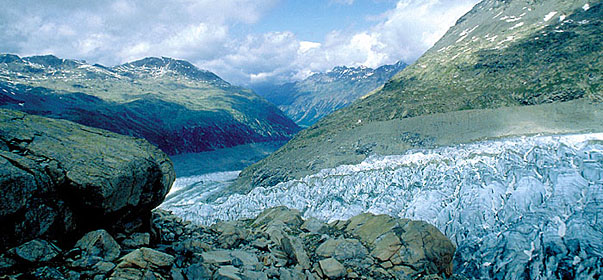 Svizzera, ghiacciaio del Morteratsch